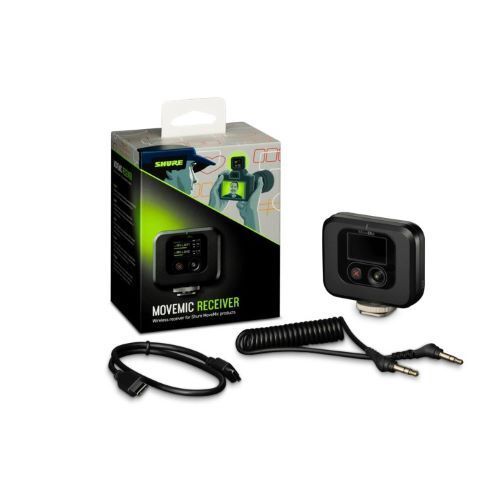 WIRELESS RECEIVER SHOE MOUNTABLE CAMERA PLUG-IN RECEIVER