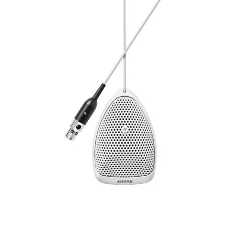 MICROPHONE SUPERCARDIOID - MINIATURE WHITE CONDENSER BOUNDARY MICROPHONE, 12' CABLE PREAMP WITH XLR