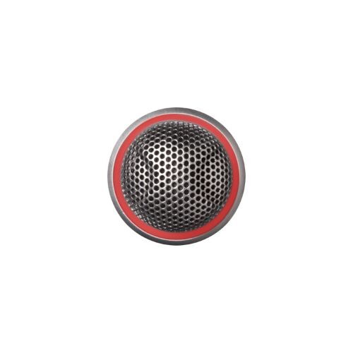 MICRPHONE BUSHED ALUMINUM BUTTON MIC - BIDIRECTIONAL PATTERN - REMOTEABLE LED 5-PIN XLR