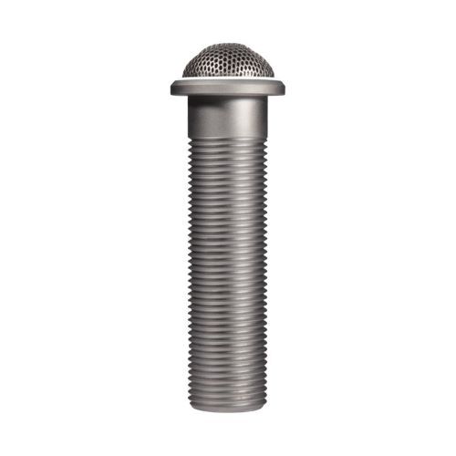 MICRPHONE BUSHED ALUMINUM BUTTON MIC - BIDIRECTIONAL PATTERN - REMOTEABLE LED 5-PIN XLR