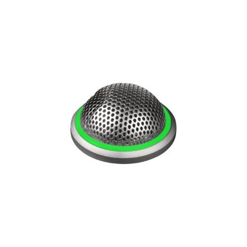 MICROPHONE BUSHED ALUMINUM BUTTON MIC CARDIOID REMOTEABLE LED, 5-PIN XLR