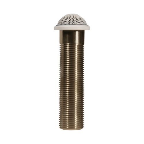 MICROPHONE WHITE LOW PROFILE BOUNDARY/BI-DIRECTIONAL/REMOTEABLE LED/5-PIN XLR