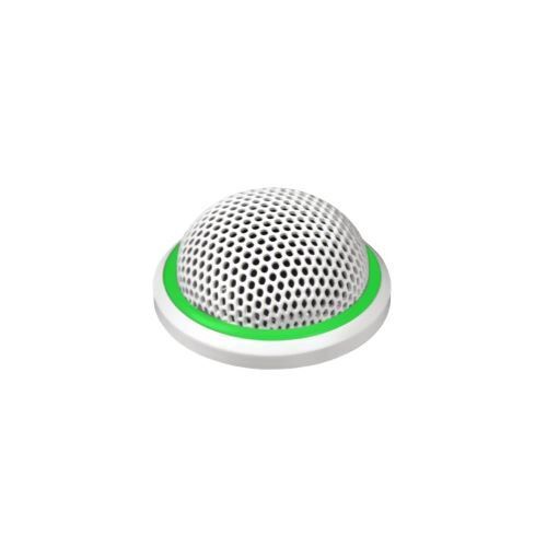 MICROPHONE WHITE LOW PROFILE BOUNDARY MIC OMNI/REMOTEABLE LED/5-PIN XLR
