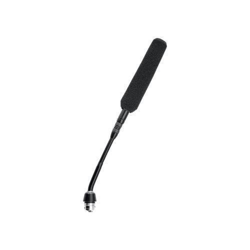 MICROPHONE 5" GOOSENECK SHOCK-MOUNTED W/MINI SHOTGUN CARTRIDGE -NO LED -LESS PREAMPLIFIER