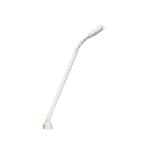 MICROPHONE 10" GOOSENECK NO CAPSULE/NO PREAMP -WHITE