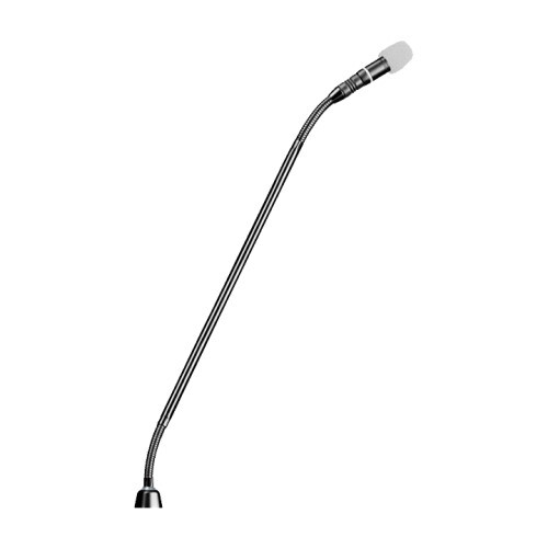 MICROPHONE 15" SHOCK-MOUNTED GOOSENECK/RED LED RING ON TOP/LESS PREAMP/DUAL FLEXIBLE/SUPERCARDIOID