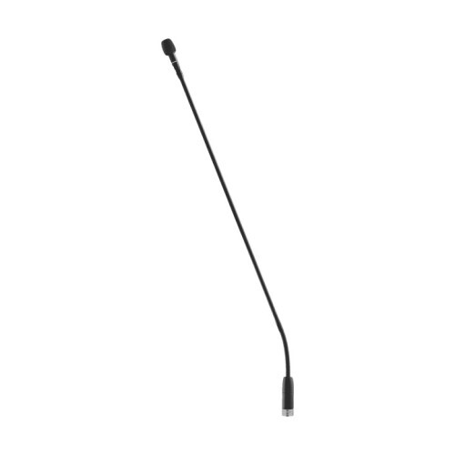 MICROPHONE 20" CARDIOID GOOSENECK BICOLOR LED-10-PIN CONN F/MXC+MXCW CONFERENCE UNITS - BLACK