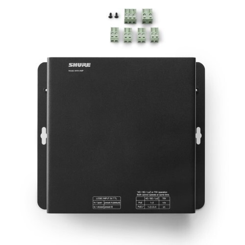 AMPLIFIER NETWORKED DANTE LOW IMP/70V POE+ AMP