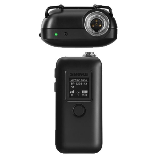 TRANSMITTER BODYPACK WITH INTEGRATED OMNIDIRECTIONAL MICROPHONE AND 4-PIN MINI CONN.(TA4M)