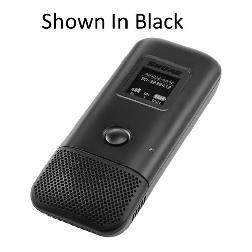 TRANSMITTER BOUNDARY MICROPHONE CARDIOID - WHITE