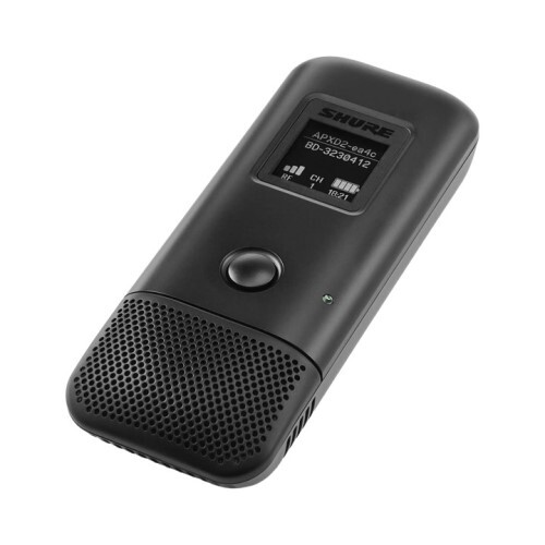 TRANSMITTER BOUNDARY MICROPHONE OMNI - BLACK