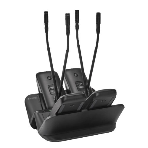 CHARGING STATION NETWORKED DOCK - 4 BAY GOOSENECK