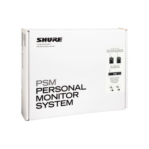 WIRELESS PERSONAL MONITOR SYSTEM PSM300 TWIN PACK PRO WITH EARPHONES