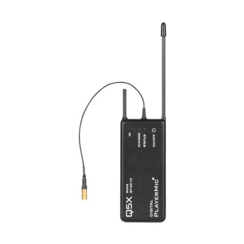WIRELESS TRANSMITTER AD10P PLAYERMIC TX 470-616MHZ