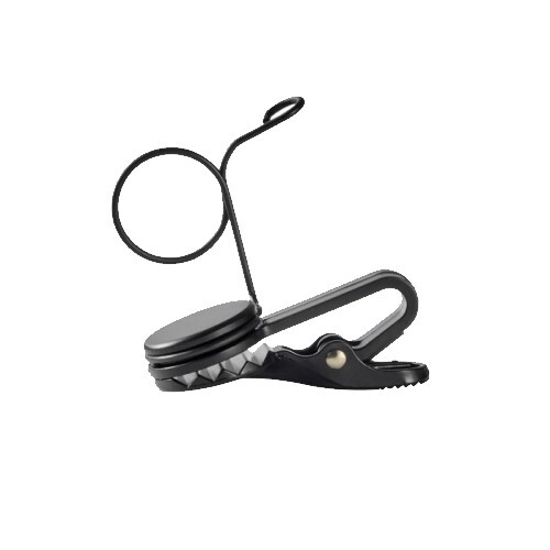 ACCESSORY SINGLE TIE CLIP - BLACK