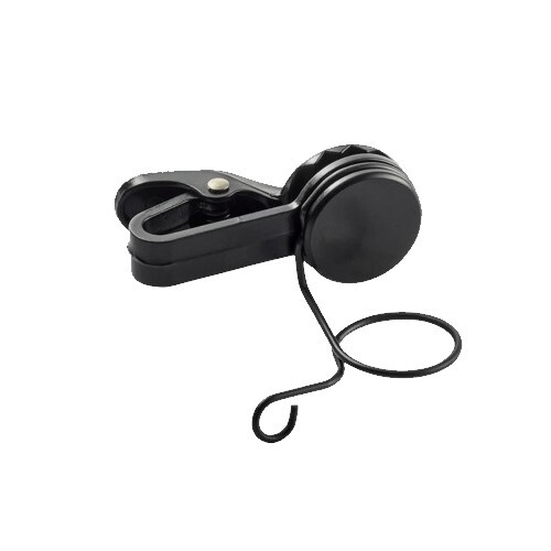 ACCESSORY SINGLE TIE CLIP - BLACK