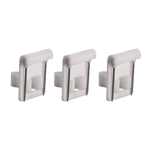 ACCESSORY WHITE VAMPIRE CLIP 3 PCS