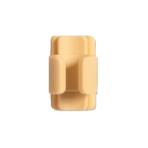 REPLACEMENT TH53 HEADSET CLIP - TAN - QTY 3