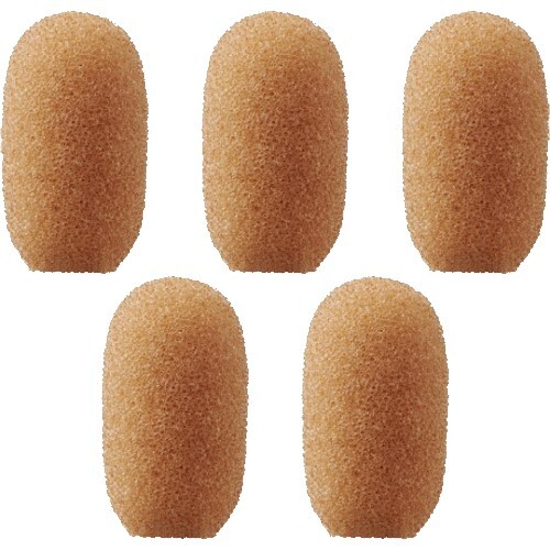 REPLACEMENT FOAM WINDSCREEN - COCOA - QTY 5