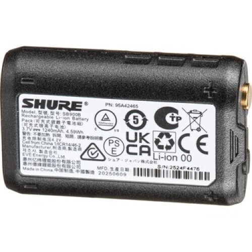 BATTERY RECHARGEABLE LITHIUM-ION PACK