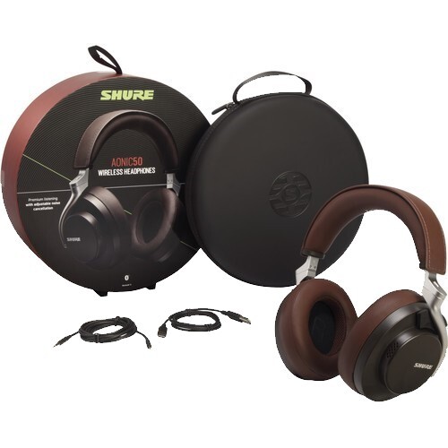 HEADPHONES PREMIUM WIRELESS (DARK BROWN)