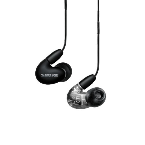 EARPHONE AONIC 5 W/MODEL RMCE-UNI - BLACK/CLEAR