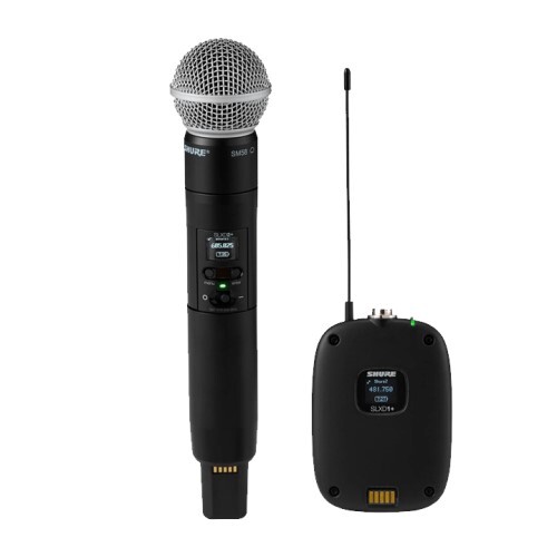 WIRELESS COMBO SYS W/ SM58 HANDHELD  & WL185M LAV W/ BELTPACK 514-558MHZ