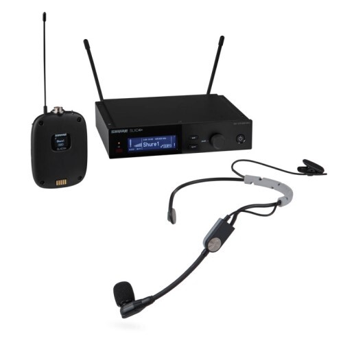 WIRELESS SYSTEM W/SLXD1 BODYPACK/SLXD4 RECEIVER/SM35 HEADWORN MICROPHONE
