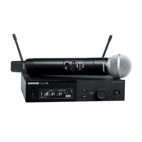 WIRELESS HANDHELD TRANSMITTER WITH SM58 MICROPHONE