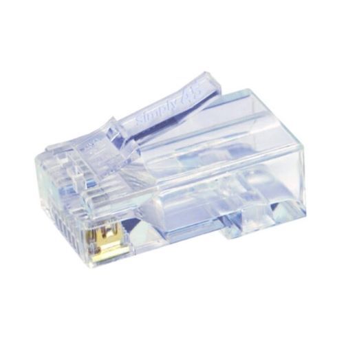 CONNECTOR STANDARD CAT5E RJ45 (BLUE TINT) - 20PCS/BAG