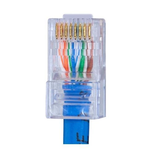 CONNECTOR STANDARD CAT5E RJ45 (BLUE TINT) - 20PCS/BAG