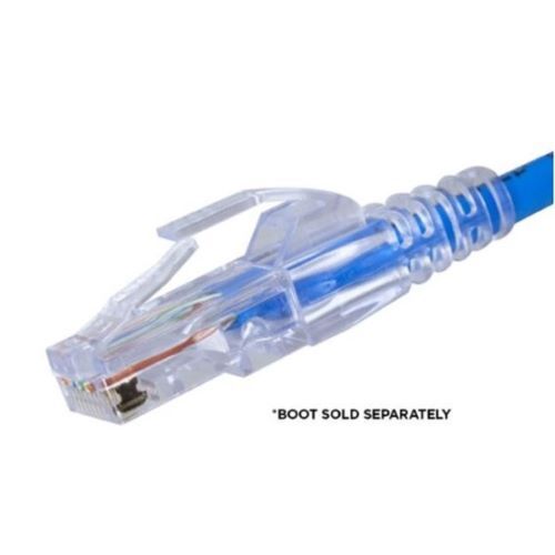 CONNECTOR PASS THROUGH (BLUE TINT) CAT5E UTP - 20PCS/BAG