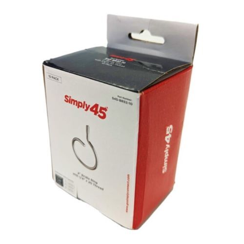 CABLE MANAGEMENT BRIDLE RINGS THREAD 1/4"X20 SIZE 2" - 10 PC/INNER BOX