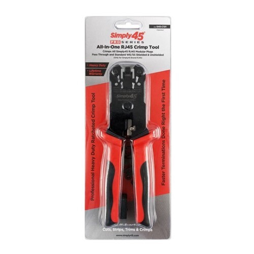 TOOL SIMPLY45 PROSERIES HEAVY DUTY CRIMPER FOR ALL S45 BRAND PLUGS