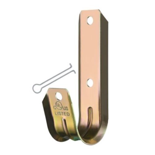 CABLE MANAGEMENT STANDARD J HOOKS, SIZE 1-5/16" WITH RETAINER PIN - 10 PC/INNER BOX