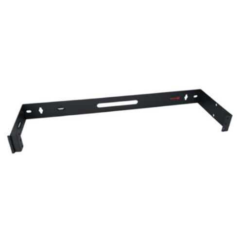 BRACKET 19" HINGED WALL MOUNT BRACKET 1U 6" DEEP (F/24 PORT PATCH PANEL OR EQUIPMENT) BLACK