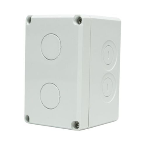 BOX WATERPROOF IP68 RATED SURFACE MNT/2 PORT WITH 2 CABLE GLANDS COMPATIBLE WITH S45-WP3203-WHITE