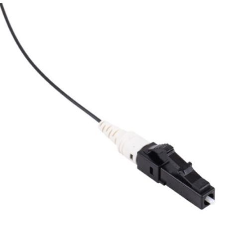 CONNECTOR LC/PC MULTIMODE W/HIGH CLARITY MATCHING GEL 50?M OM2 F/250/900?M FIBER BLACK 10PK