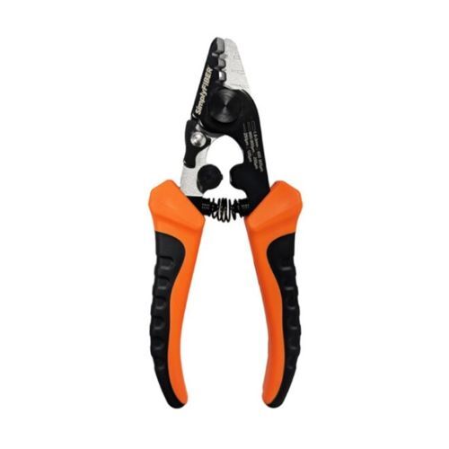 TOOL 6" THREE HOLE FIBER STRIPPER WITH TWO TONE HANDLE