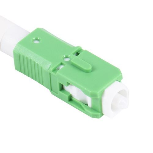 CONNECTOR SC/APC SINGLE-MODE W/HIGH CLARITY MATCHING GEL 250/900?M FIBER GREEN 10PK