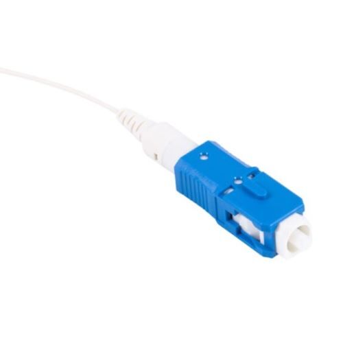 CONNECTOR SC/UPC SINGLE-MODE CONNECTOR W/HIGH CLARITY MATCHING GEL 250/900?M FIBER BLUE
