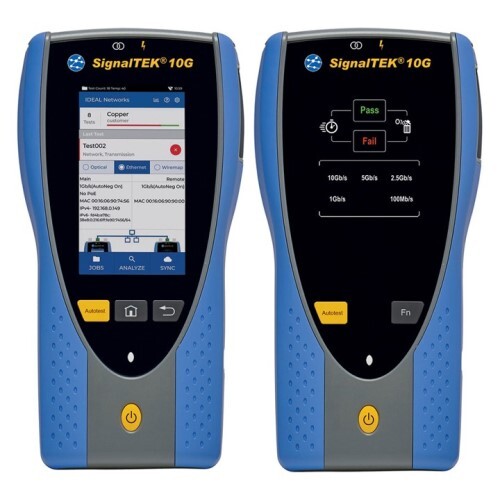 TOOL SIGNALTEK 10G PRO WITH FIBER AND NETWORK TESTING