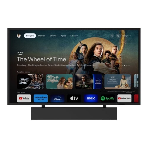 TV 55" PARTIAL SUN IP 55 OUTDOOR WITH 1,200 NITS, GOOGLE TV PLATFORM