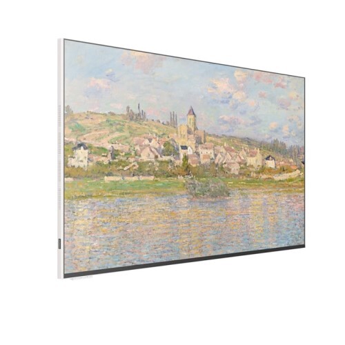 TV 65" CANVAS WITH 100 PIECES OF ART AND GOOGLE TV