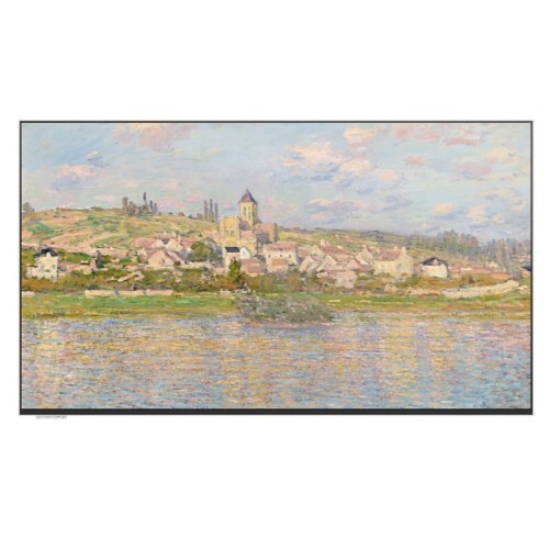 TV 65" CANVAS WITH 100 PIECES OF ART AND GOOGLE TV