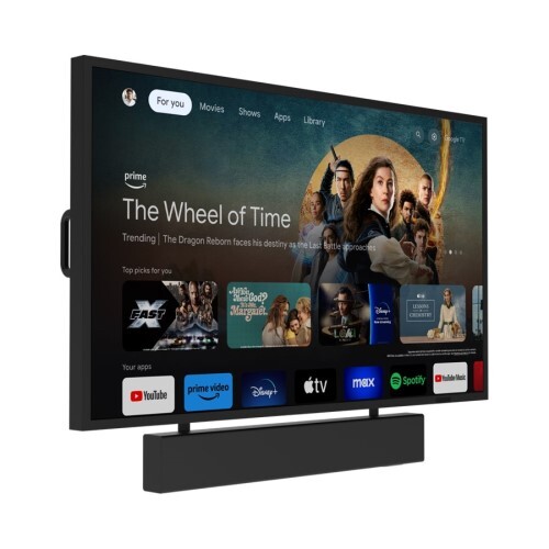 TV 75" PARTIAL SUN IP 55 OUTDOOR WITH 1,200 NITS, GOOGLE TV PLATFORM