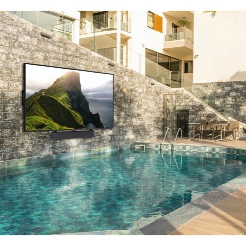 TV 75" FULL SUN IP66 OUTDOOR WITH 3,000 NITS, GOOGLE TV PLATFORM AND 100 WATT 8 CHANNEL SPEAKER SOUN