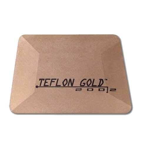CARD SQUEEGEES HARD CARD - GOLD - 4IN