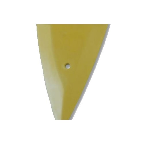 CARD SQUEEGEES SQUEEGEE - CONTOURED - YELLOW