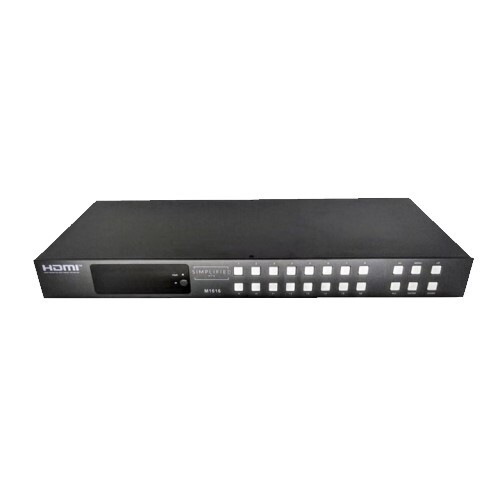 MATRIX CHASSIS 16X16 WITH VIDEO WALL FUNCTIONS HDMI 2.0B (18GBPS) W/SCALING WORKS WITH SLRX-1/SLRX-4